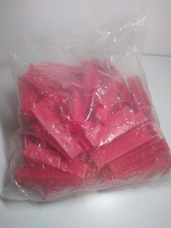 Combo bộ dụng cụ ke ốp lát gạch men: Kìm siết + 100 nêm + 300 ke móc