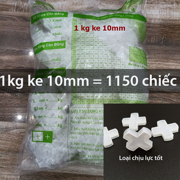 Ke lát gạch chữ thập- Ke Dấu Cộng 1mm - 10mm