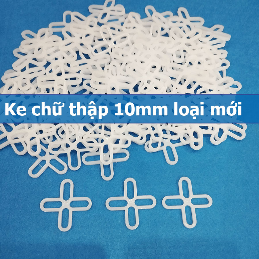 100 chiếc ke lát gạch chữ thập 1mm, 1.5mm, 2mm 2.5mm 5mm 10mm