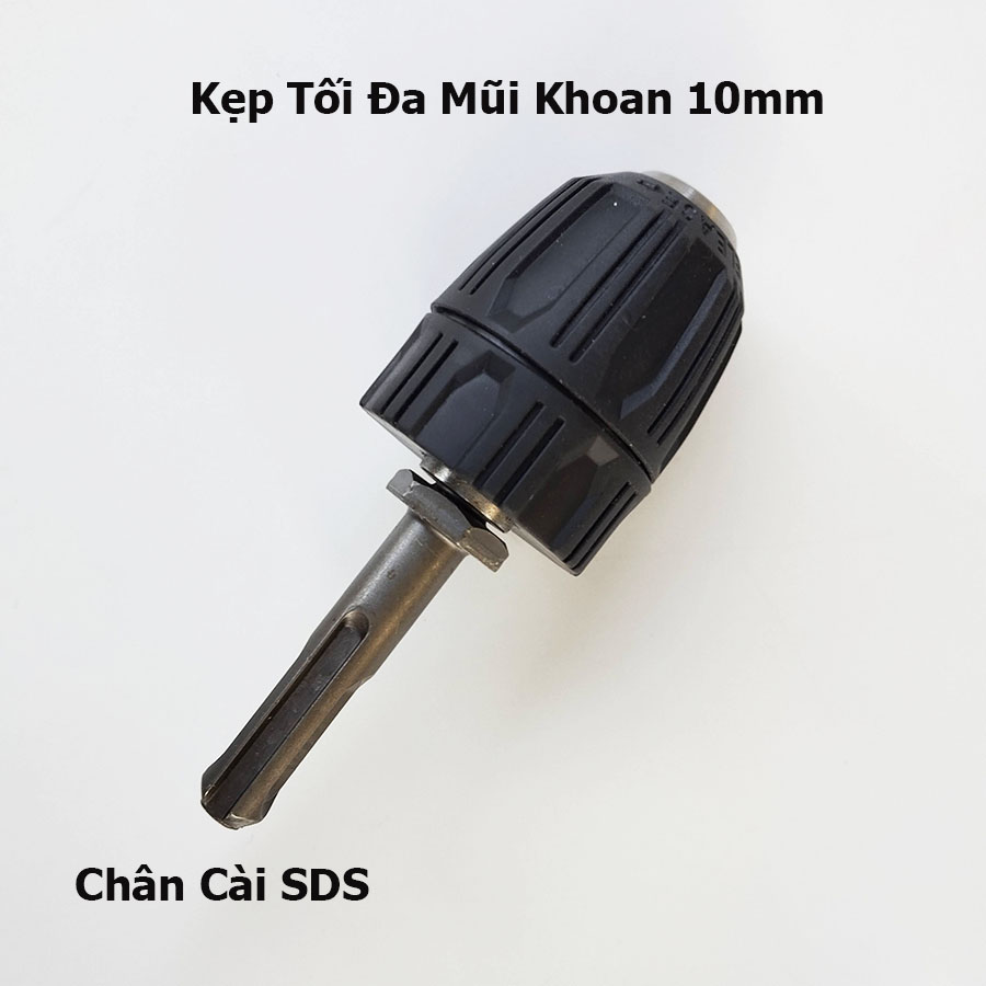Đầu chuyển đổi khoan bê tông sang khoan kẹp - Chân Gài SDS
