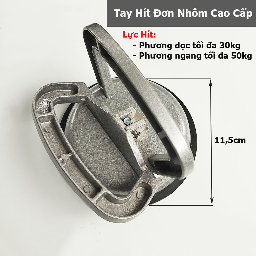 Hít Kính, Hút Gạch Cầm Tay 2 Chấu 3 Chấu | Tay Cầm Nhôm Cao Cấp | Chịu Tải 100-150kg