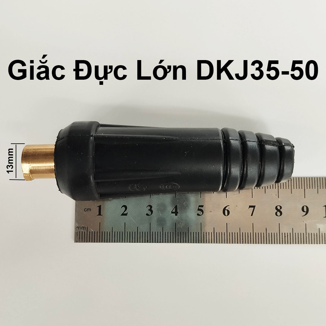 Giắc Máy Hàn Điện Tử Đực Cái - Đầu Nối Rắc Cắm Máy Hàn Điện Loại To và Nhỏ