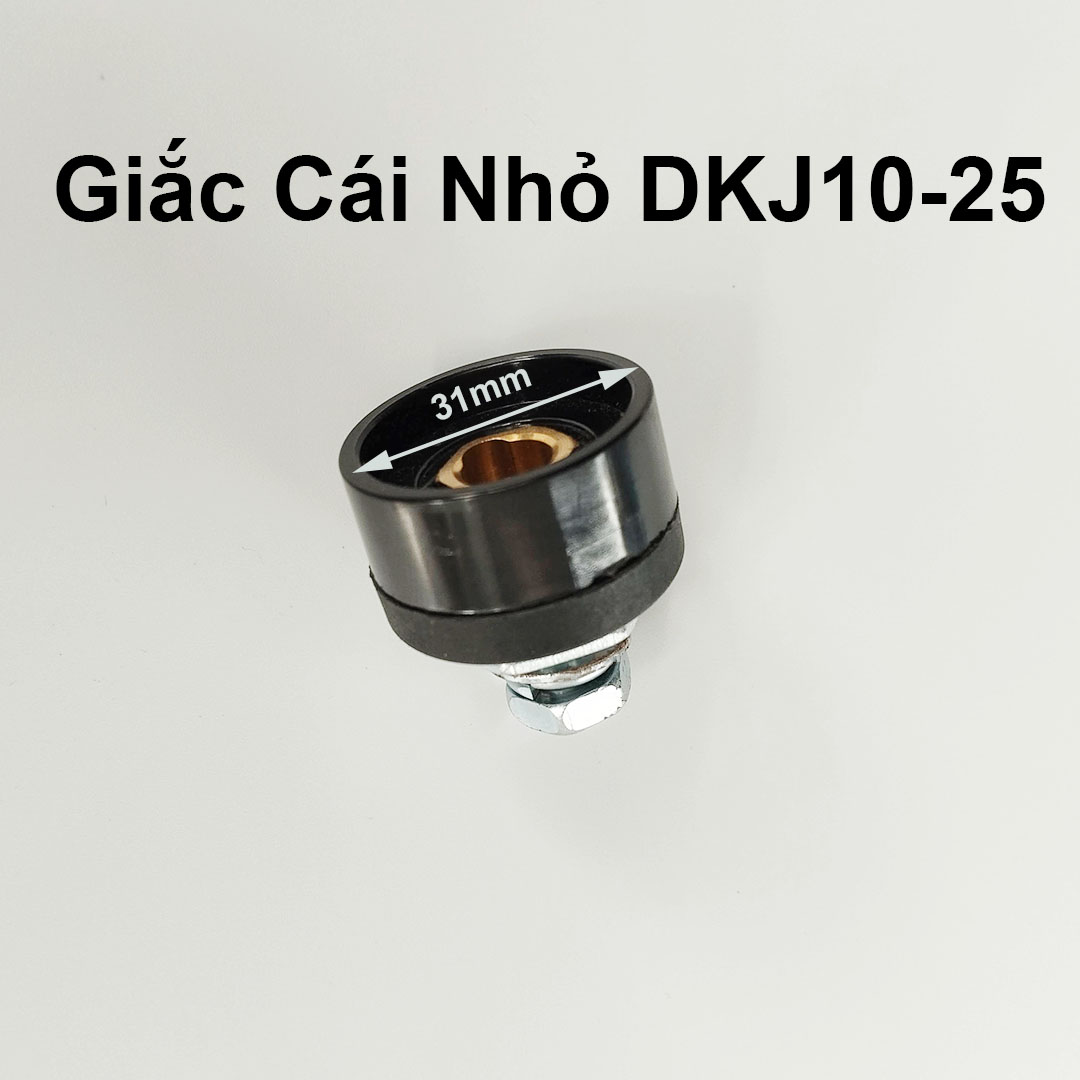 Giắc Máy Hàn Điện Tử Đực Cái - Đầu Nối Rắc Cắm Máy Hàn Điện Loại To và Nhỏ