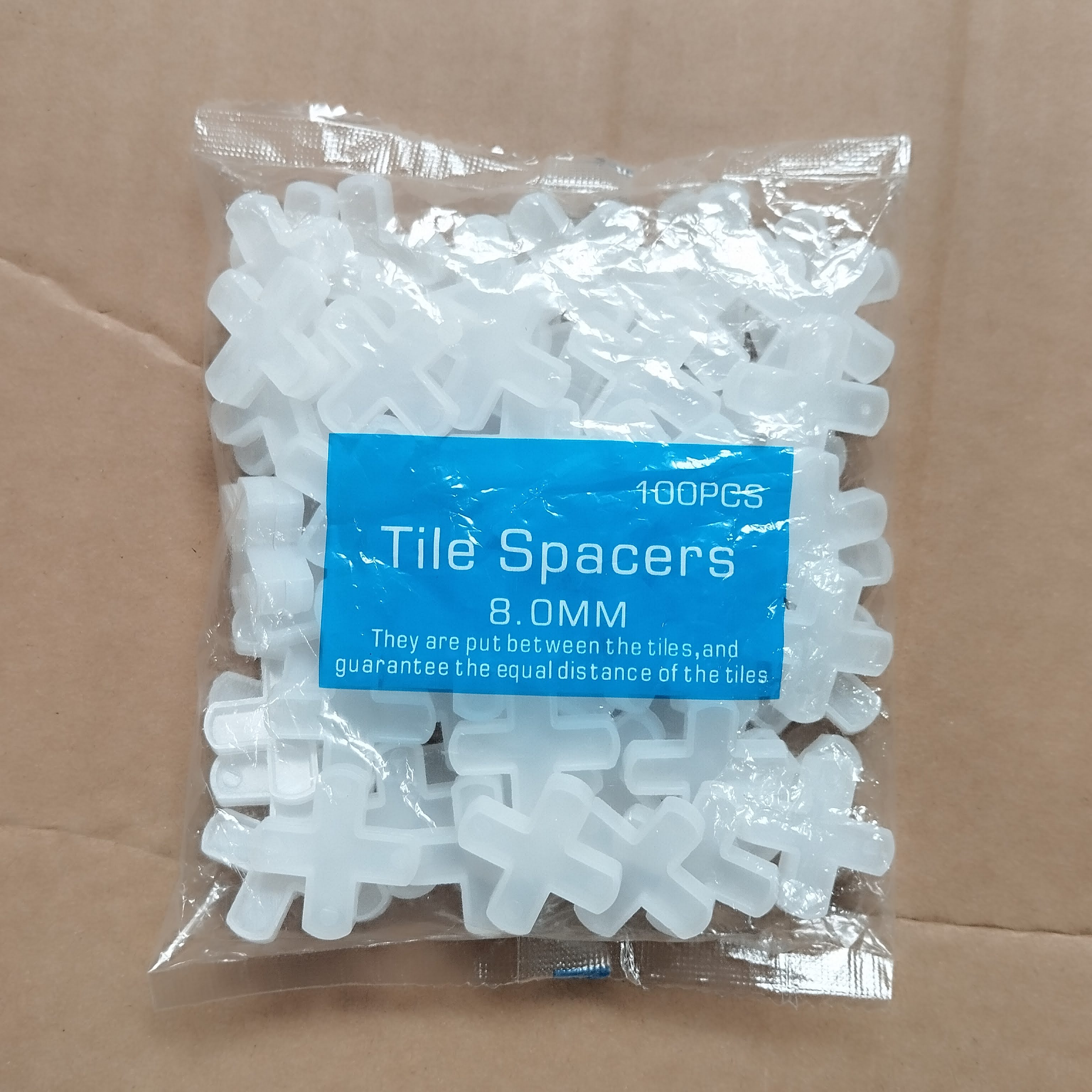 100 chiếc ke lát gạch chữ thập 1mm, 1.5mm, 2mm 2.5mm 5mm 10mm