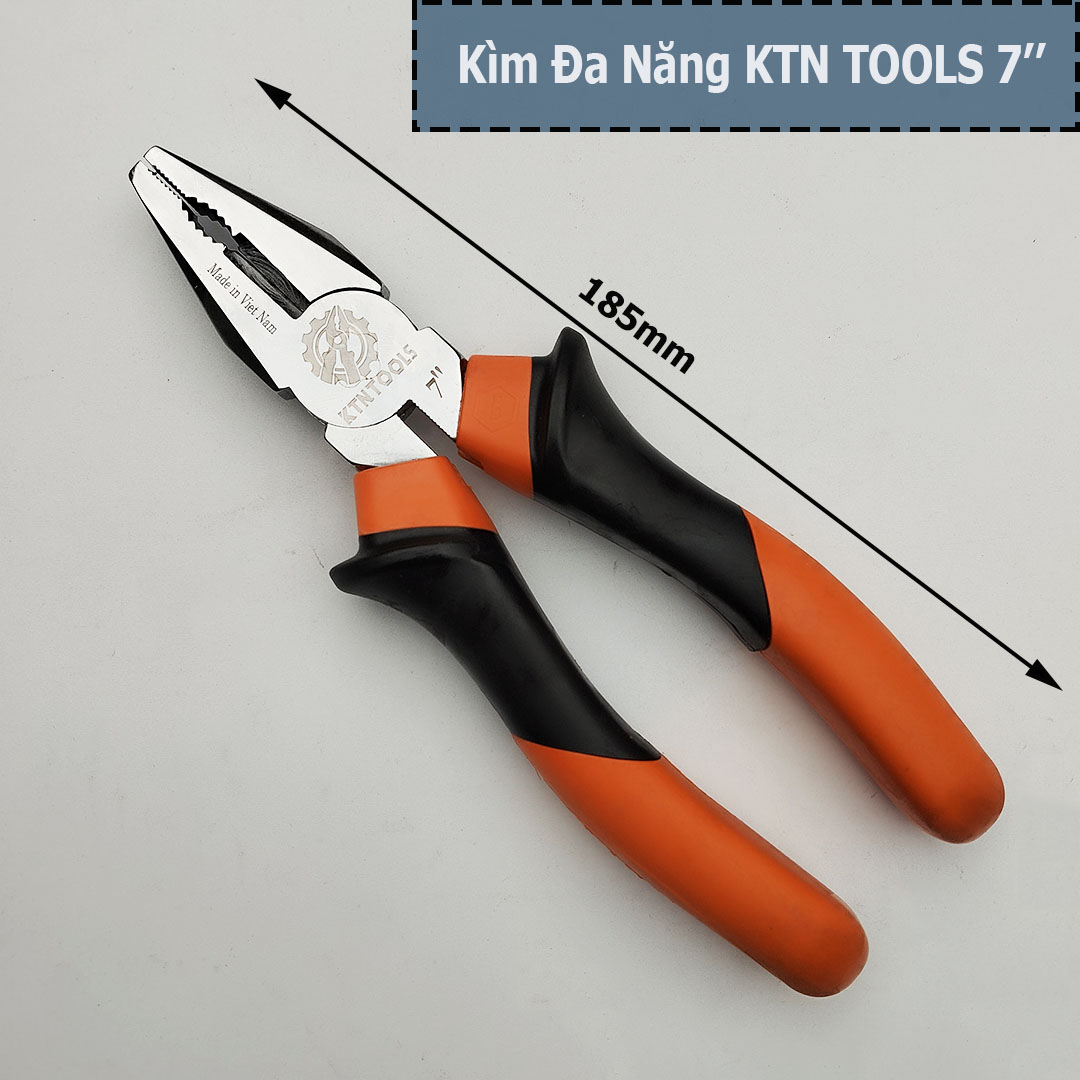 Kìm đa năng - cắt - nhọn Cao cấp KTN tool (hàng Việt Chất Lượng Cao)