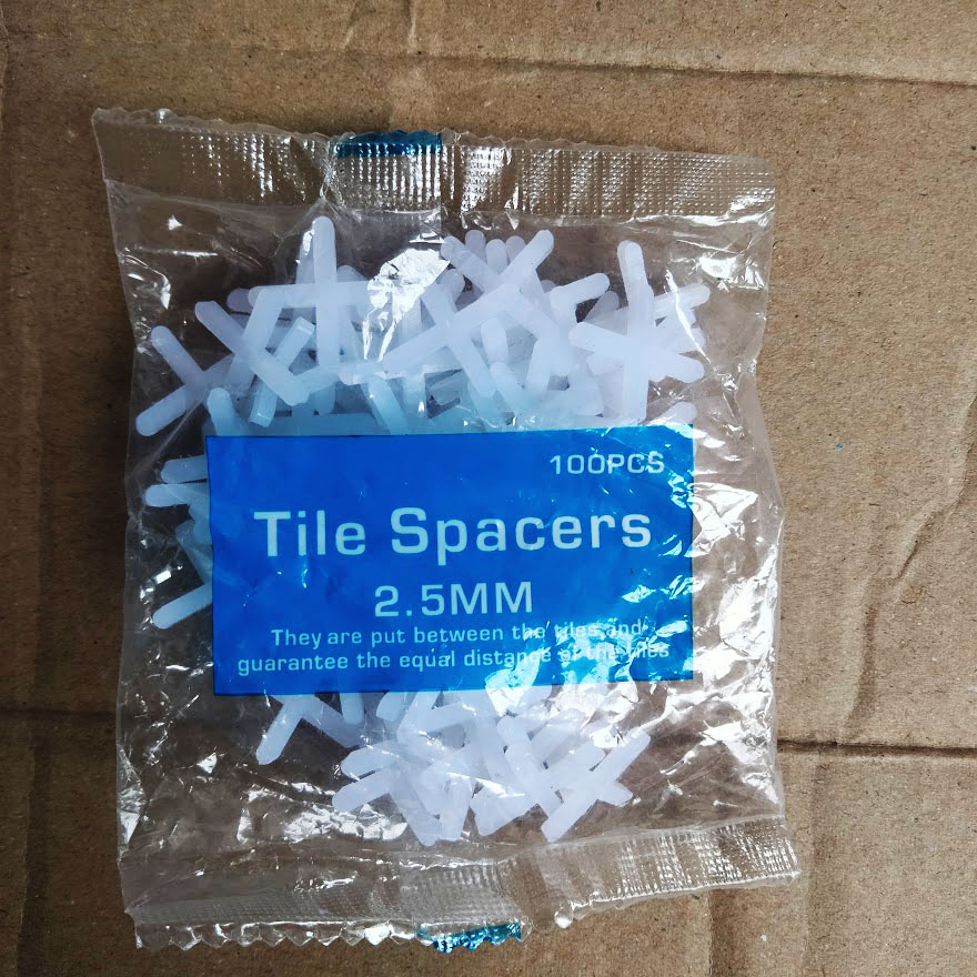 100 chiếc ke lát gạch chữ thập 1mm, 1.5mm, 2mm 2.5mm 5mm 10mm