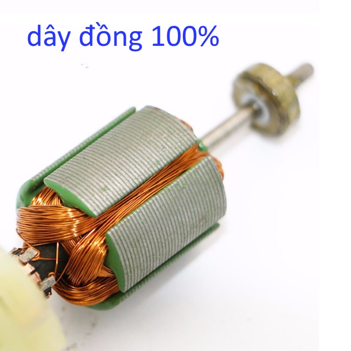 Máy bơm dầu nhớt nhiên liệu, nước mini 12V - 24V, Bơm chìm thả trong phi, can dầu - Màu vàng