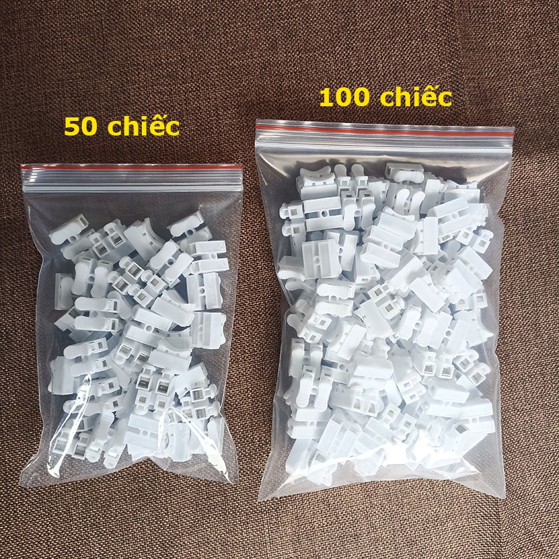 Combo 50 cút nối dây điện, kẹp nối dây đôi CH2