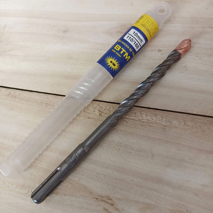 Mũi khoan bê tông BTM xịn - Các kích cỡ từ 6 - 16mm