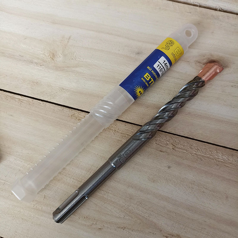 Mũi khoan bê tông BTM xịn - Các kích cỡ từ 6 - 16mm
