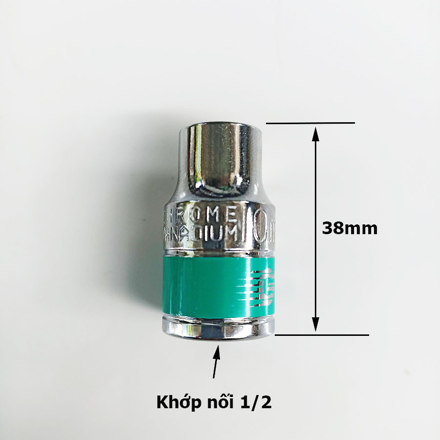 Đầu Tuýp (Đầu Khẩu) ngắn 1/2 FURTHER