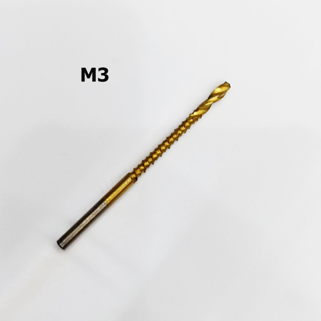 Mũi khoan cưa kéo HSS4341 xoắn ốc kích thước M3 M4 M5 M6 M6.5 M8