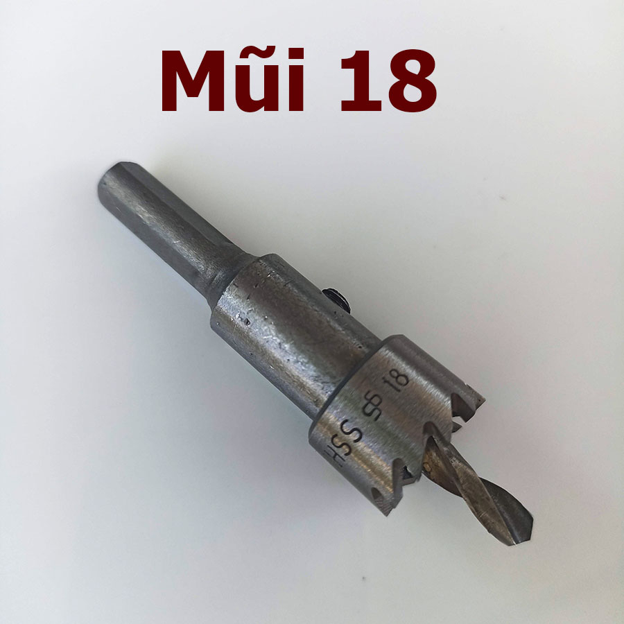 Mũi Khoét Lỗ Tròn Nhôm (16mm - 60mm)