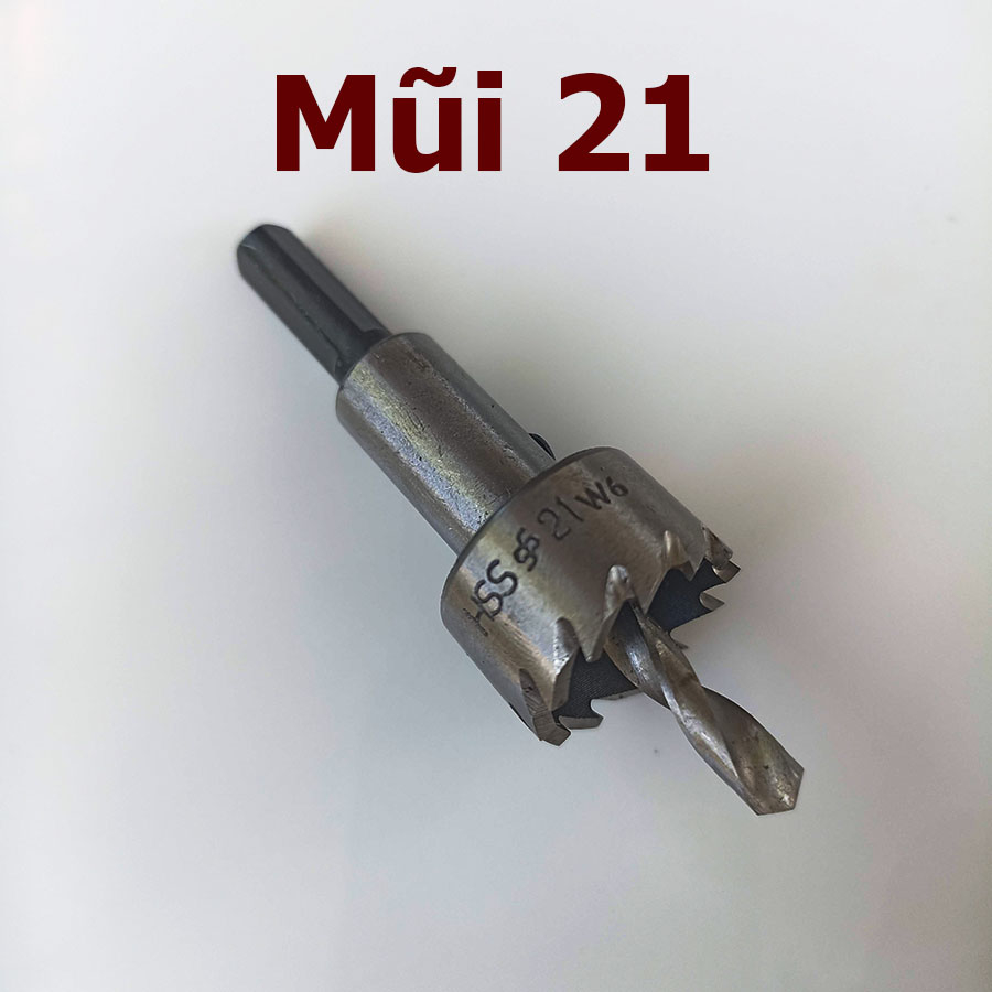 Mũi Khoét Lỗ Tròn Nhôm (16mm - 60mm)