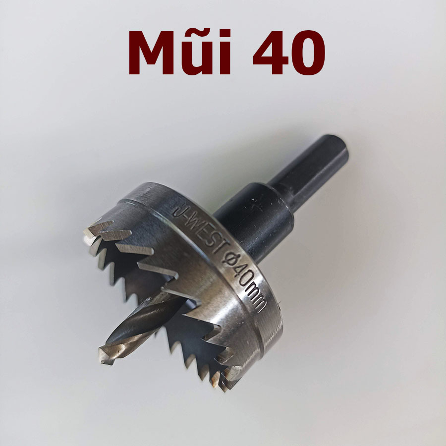 Mũi Khoét Lỗ Tròn Nhôm (16mm - 60mm)