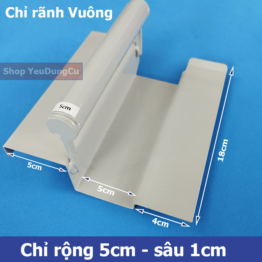 Bay cắt chỉ rãnh âm tường vuông - tròn. Đủ các size