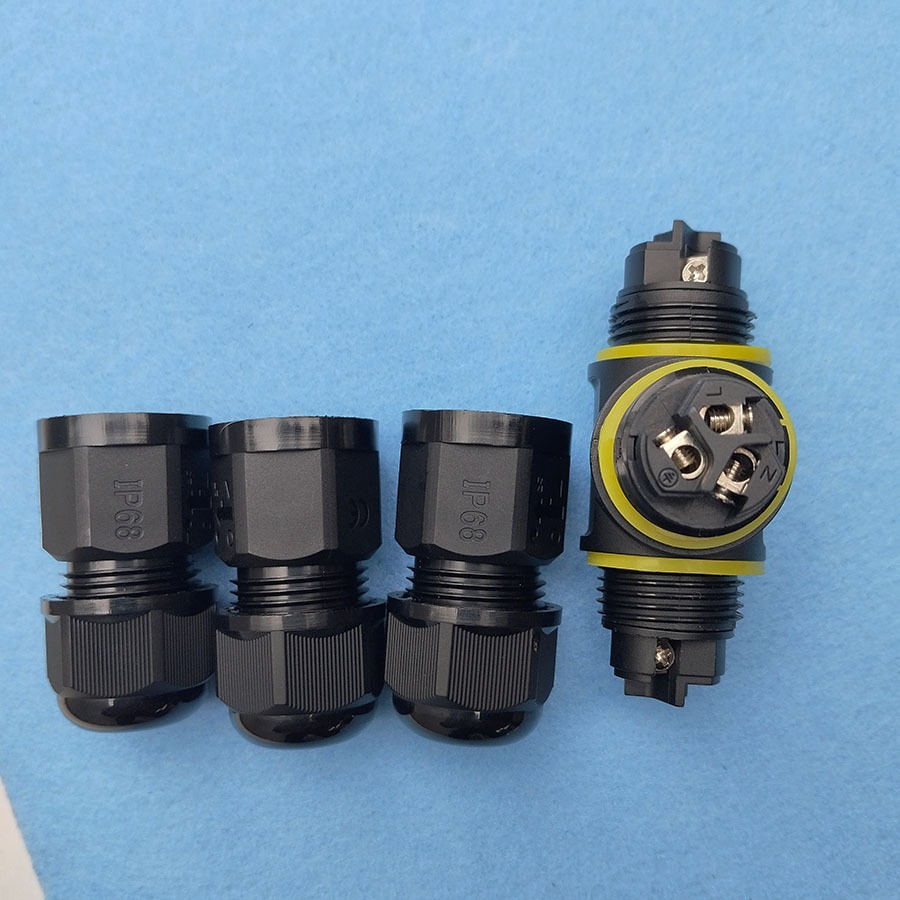 Cút Nối Dây Điện Chữ T Chống Nươc IP68