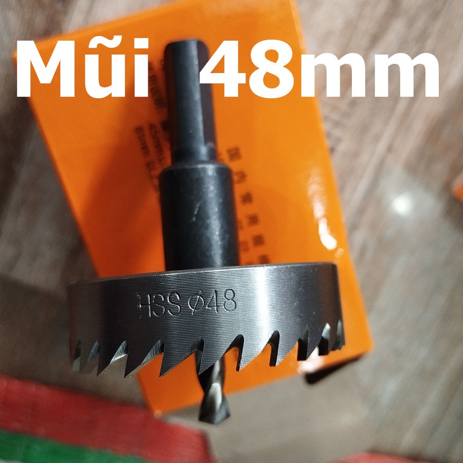 Mũi Khoét Lỗ Tròn Nhôm (16mm - 60mm)