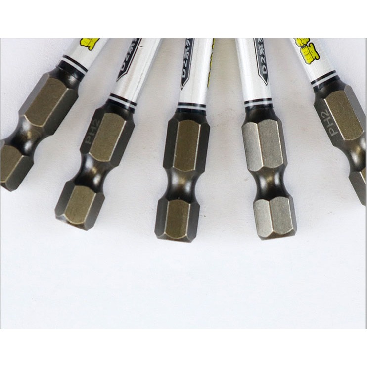Bộ Lục Giác Hoa Thị lắp nhanh máy Khoan Bắn vít bằng Thép Hợp Kim NunChaku D2