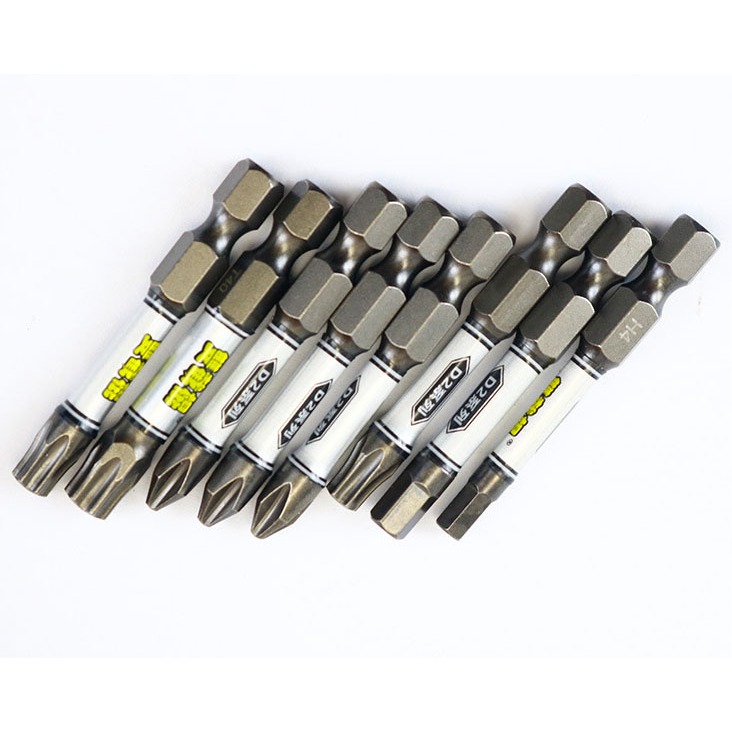 Bộ Lục Giác Hoa Thị lắp nhanh máy Khoan Bắn vít bằng Thép Hợp Kim NunChaku D2