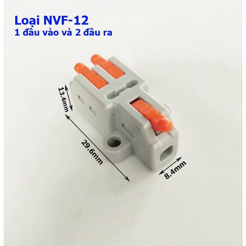 Cút nối dây điện nhanh Kẹp giắc KV212 KV214 KV111 2