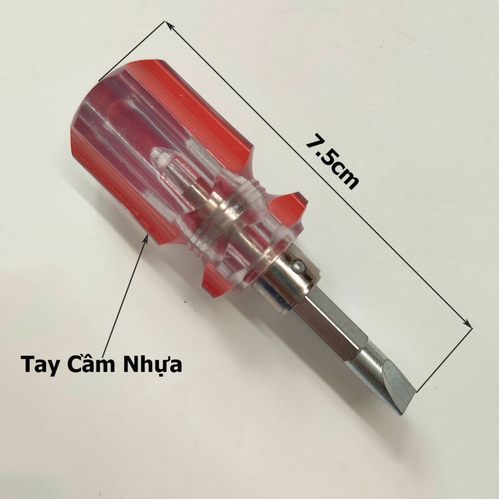 Tuốc Nơ Vít (Tô Vít Ngắn) 2 Đầu