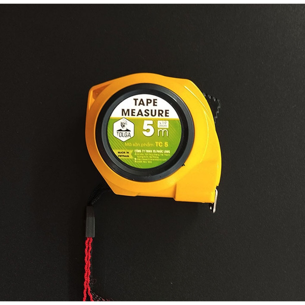 Thước Rút (Thước Cuộn) TAPE MEASURE  TOLGA- Nhỏ gọn Chống Va Đập 3m 5m 7.5m 10m
