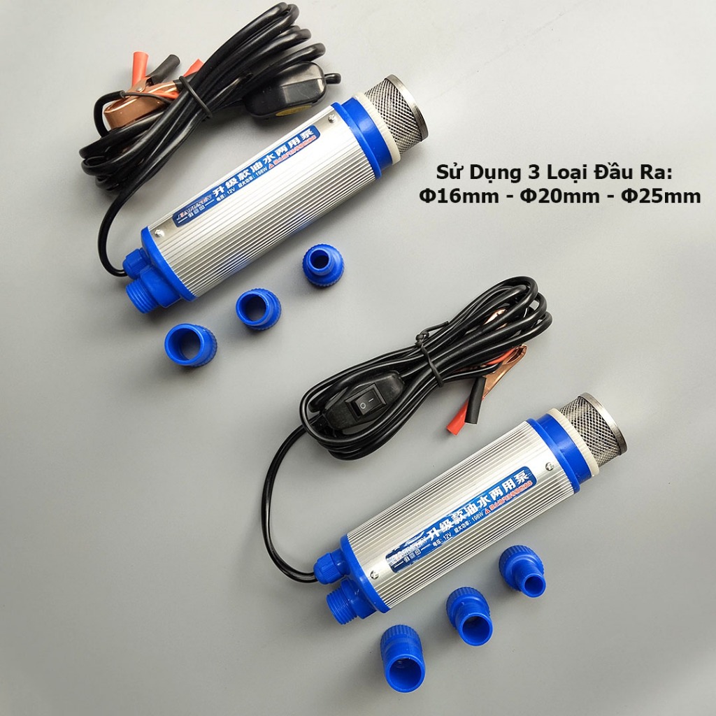 Máy Bơm Chim Dầu Nước 12V 24V Φ51mm 180W 40L/Phút - Hiệu Suất Cao Và Tiện Lợi