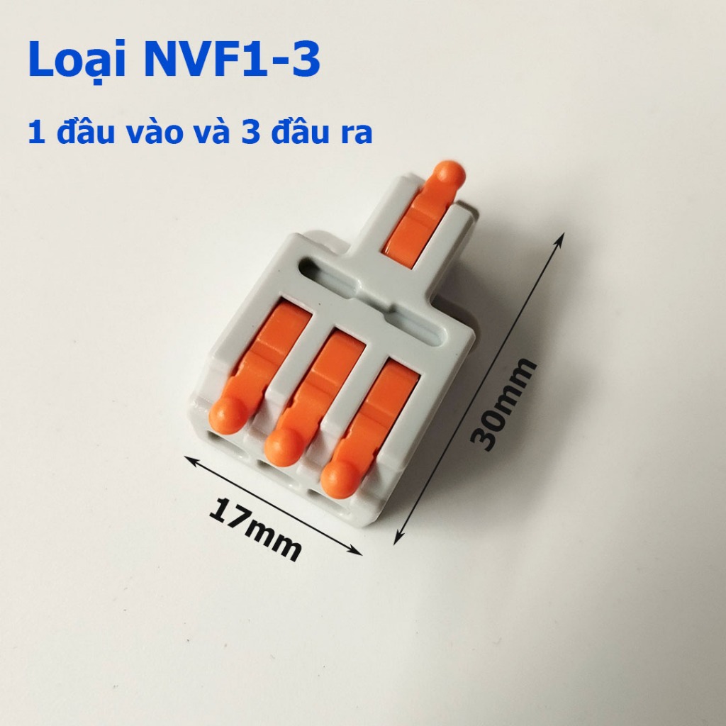 Cút nối dây điện nhanh Kẹp giắc KV212 KV214 KV111 2