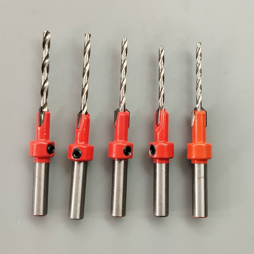 Mũi khoan doa âm vít gỗ 2 tầng - Thép HSS4341