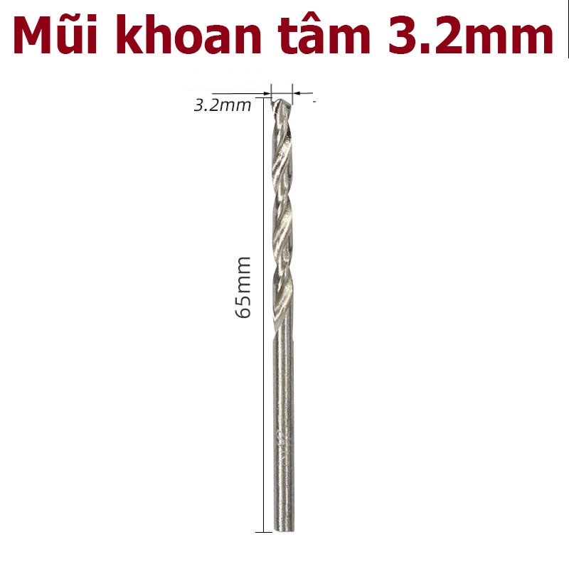 Mũi khoan doa âm vít gỗ 2 tầng - Thép HSS4341