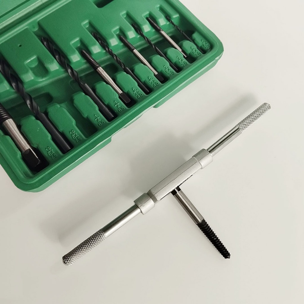 Bộ Dụng Cụ Tháo Lấy Ốc Gãy 11 Chi Tiết | Tháo Vít, Bulong Hỏng, Trờn Ren