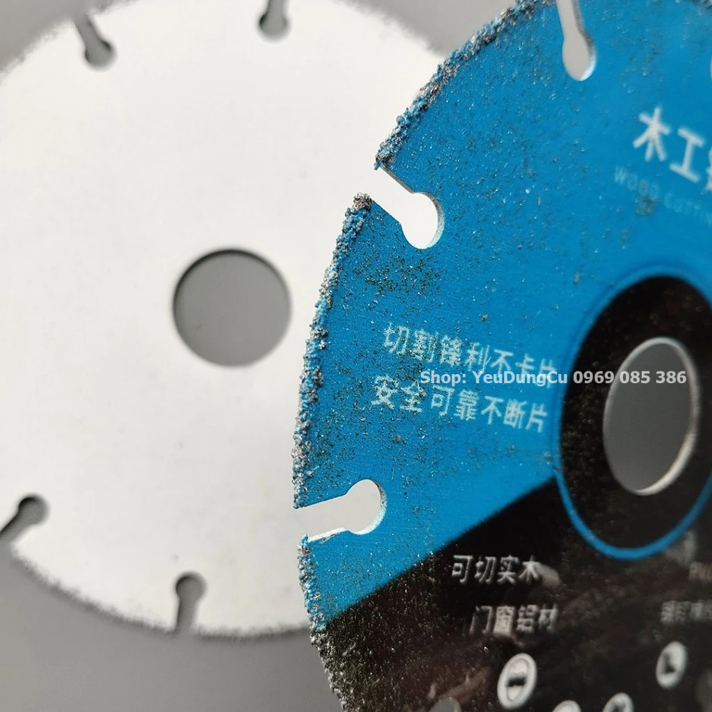 Lưỡi Cưa Gỗ Chống Sốc 110mm - Đĩa Cưa Gỗ An Toàn Lắp Cho Máy Mài Góc