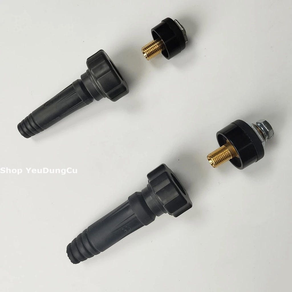 Bộ Giắc Hàn Ren Xoáy DKJ 10-25 & 35-50
