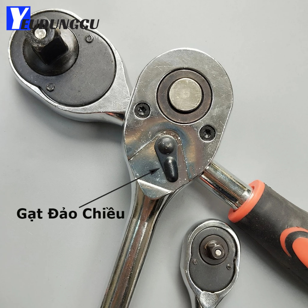 Cần Siết khẩu tự động hai chiều 1/2, 1/4 inch