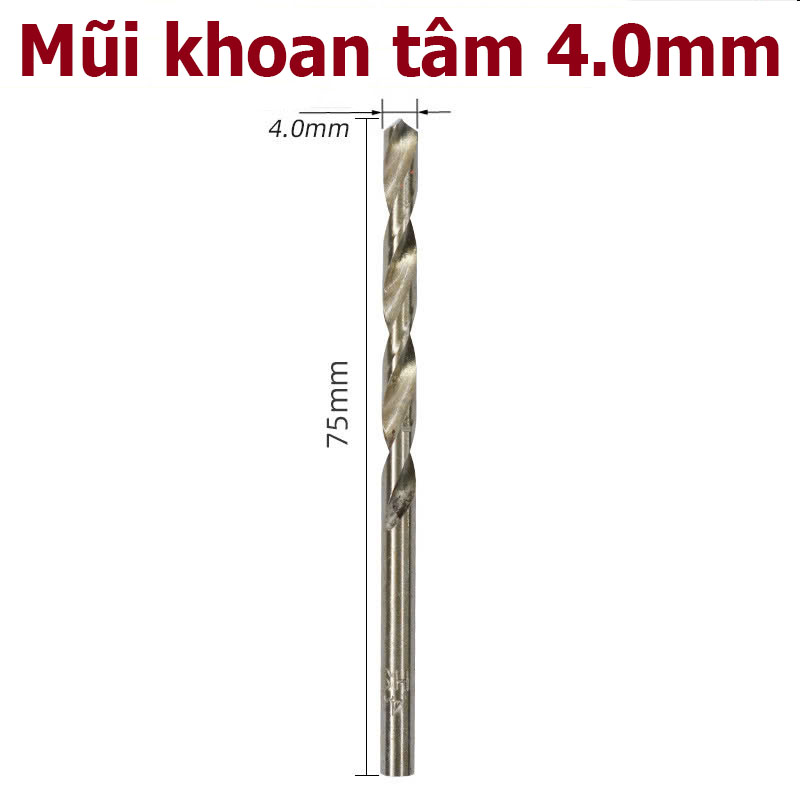 Mũi khoan doa âm vít gỗ 2 tầng - Thép HSS4341
