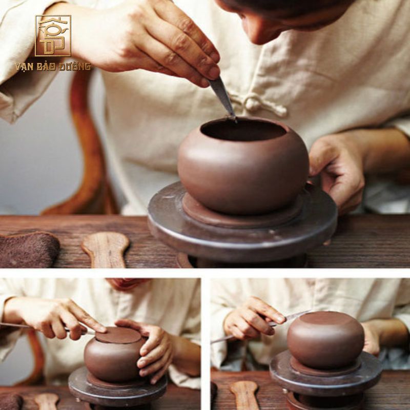 Quy trình làm ấm trà tử sa truyền thống