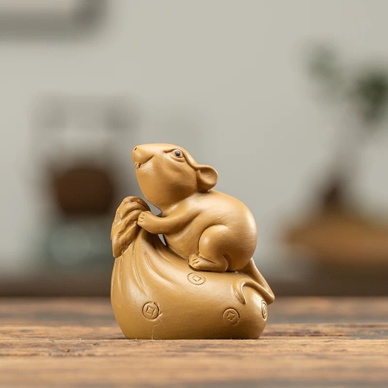 PET CHUỘT NGỒI BAO TIỀN