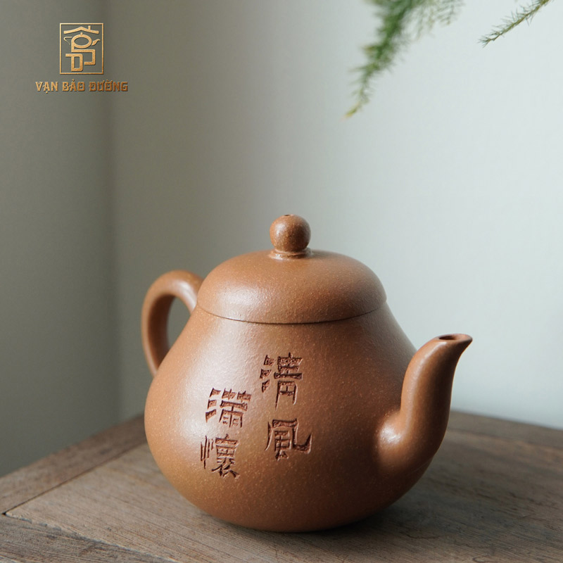 Ấm giáng ba nê Khắc Tùng Phong Khoản