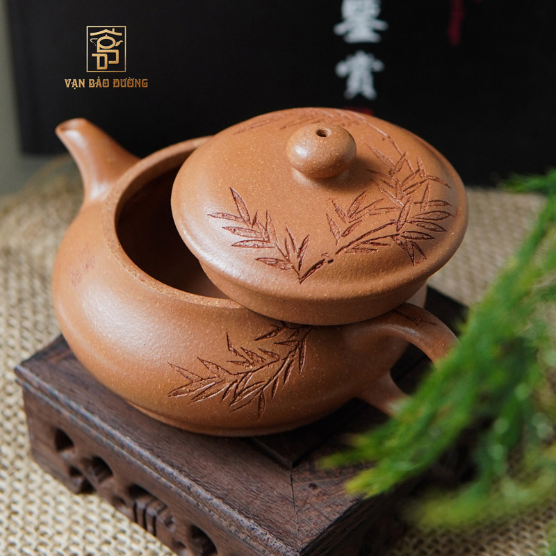 Ấm tử sa Giáng Pha Thanh Phong Minh Lô