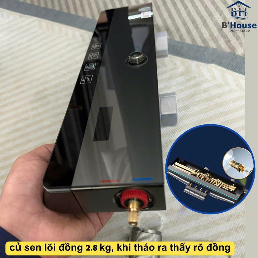 Sen Cây Phím Đàn Mạ Crome SC 1051