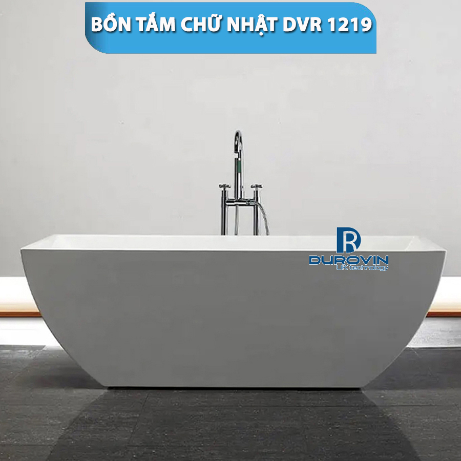Bồn Tắm Chữ Nhật Liền Khối DRV-1219 - Đẳng Cấp Từ UK Technology