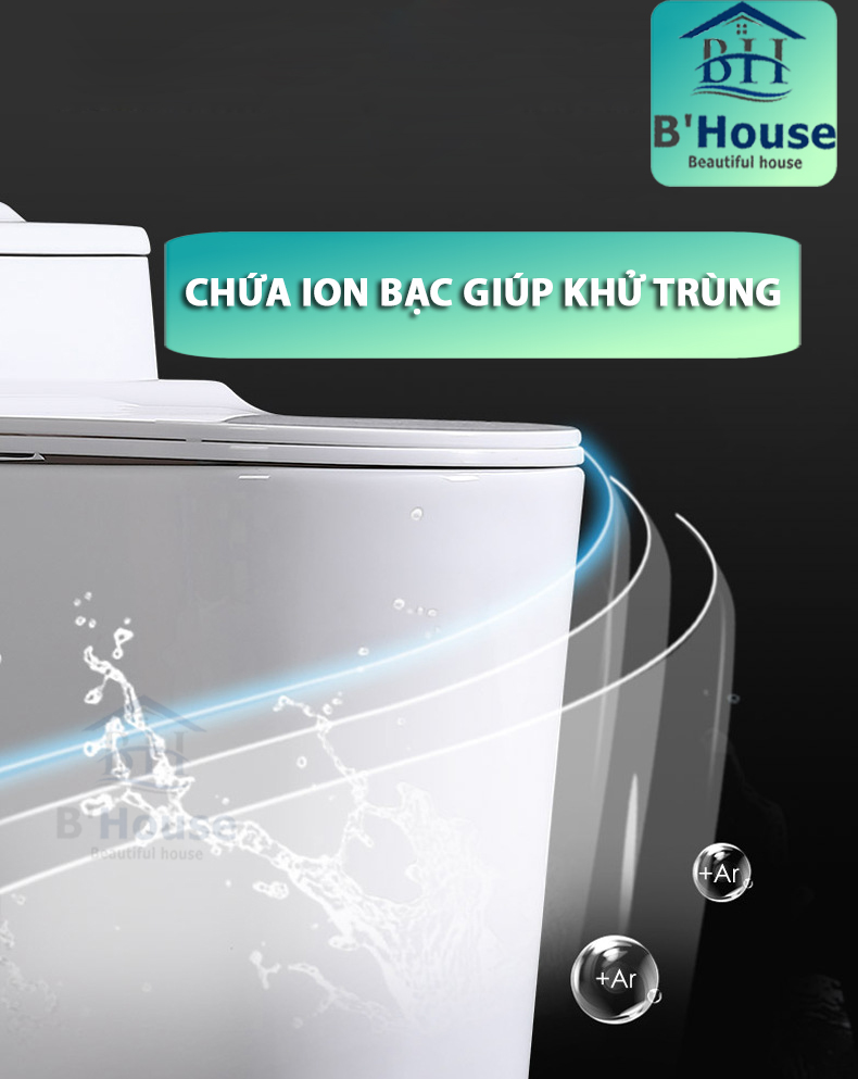 Bồn Cầu Liền Khối BC 809