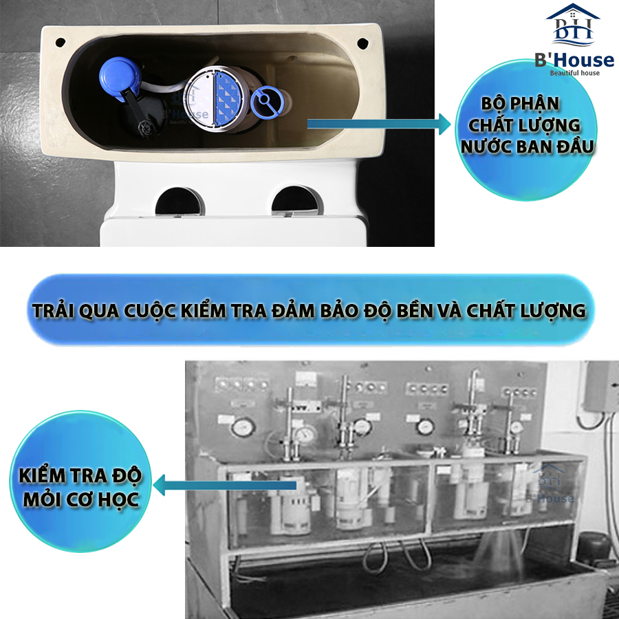 Bồn Cầu Liền Khối BC 801