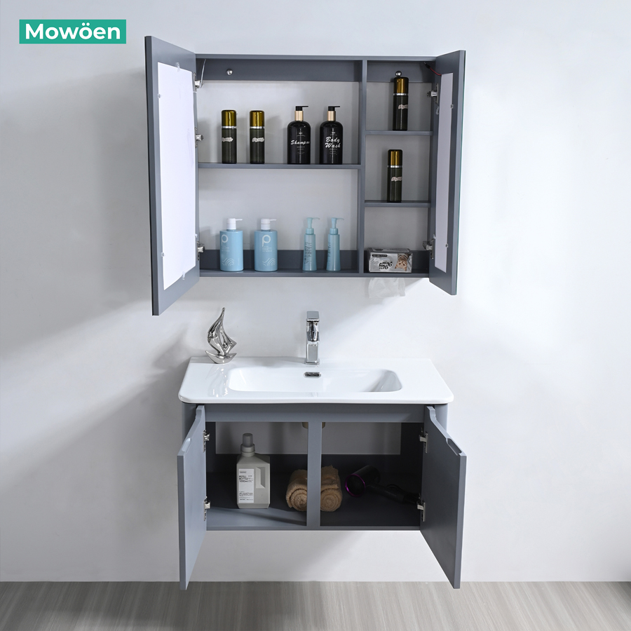 Tủ Gương Phòng Tắm, Tủ Lavabo Đẹp, Tủ Lavabo Phòng Tắm, Tủ Chậu MW2828