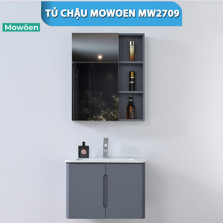 Tủ Gương Phòng Tắm, Tủ Lavabo Đẹp, Tủ Lavabo Phòng Tắm, Tủ Chậu MW2709
