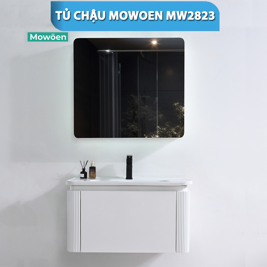 Tủ Gương Phòng Tắm, Tủ Lavabo Đẹp, Tủ Lavabo Phòng Tắm, Tủ Chậu MW2823