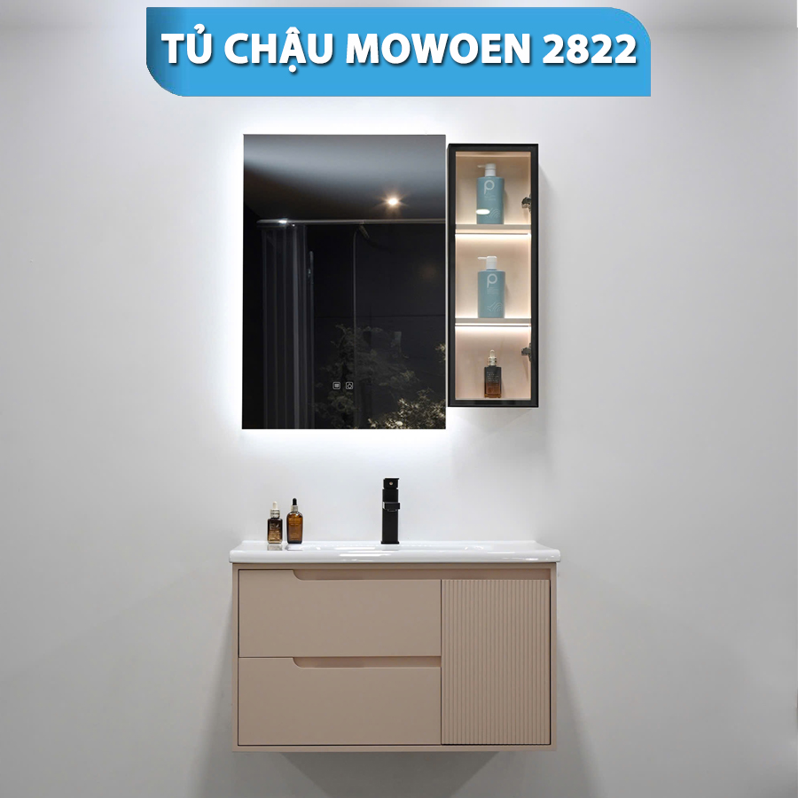 Tủ Gương Phòng Tắm, Tủ Lavabo Đẹp, Tủ Lavabo Phòng Tắm, Tủ Chậu MW2822
