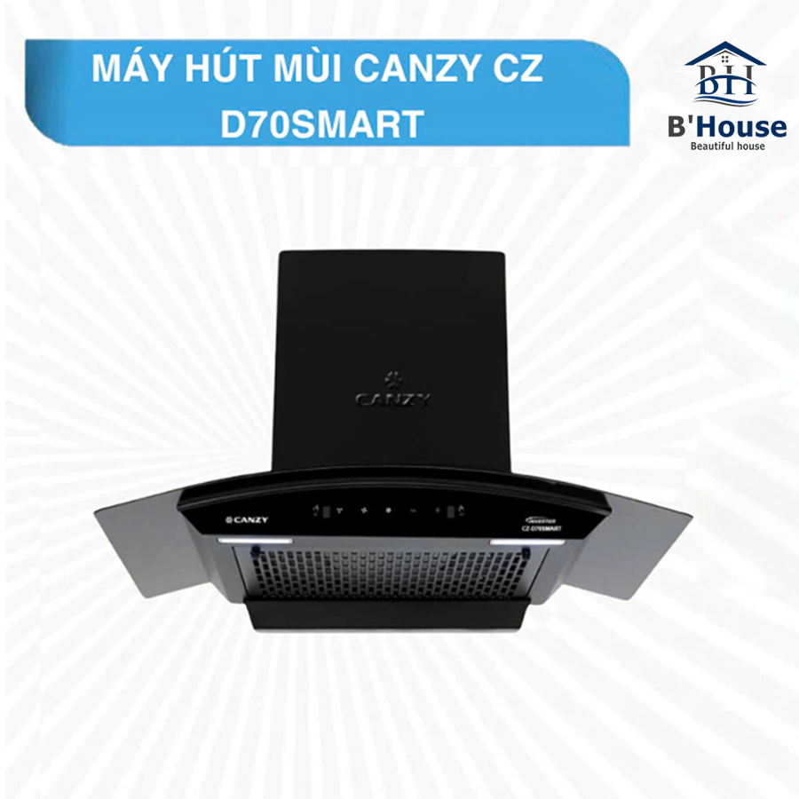 Máy Hút Mùi Canzy CZ D70SMART – Lựa Chọn Thông Minh Cho Không Gian Bếp Hiện Đại