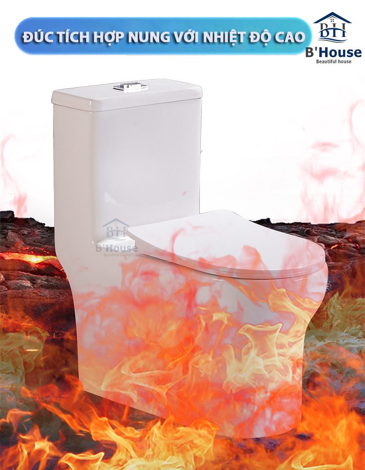 Bồn Cầu Liền Khối BC 801